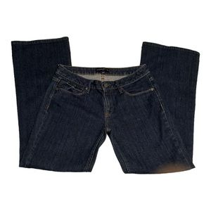 Banana Republic Womens Blue Jeans 30 / 6 Slim Denim Pant Boot Cut Mid Rise Excd